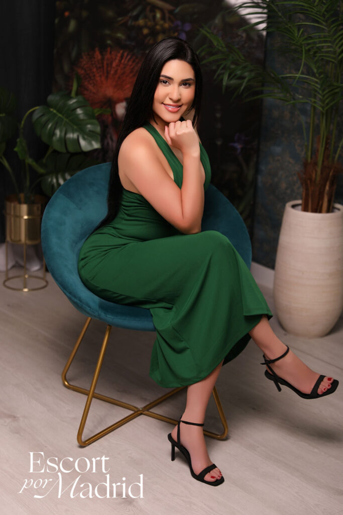 Preciosa, exuberante y simpática. Teresa